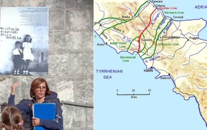 Adele Garzarella, geóloga: “Aún quedaban algunas cosas en el bosque”: eran trincheras ocultas desde la Segunda Guerra Mundial