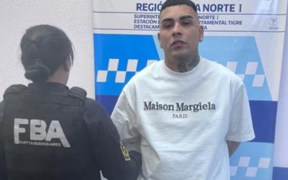 Así detuvieron a Callejero Fino en Tigre: el momento en que el cantante de RKT es interceptado en una camioneta sin patente y con un arma