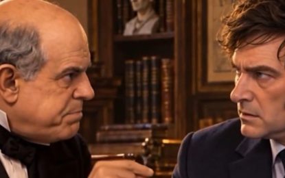 Javier Milei publicó un video hecho con IA por el Día del Maestro en el que se compara con Sarmiento