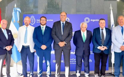La Embajada argentina en España se sumó al Gran Premio que se corre en Madrid con el objetivo de llevar la F1 a Buenos Aires