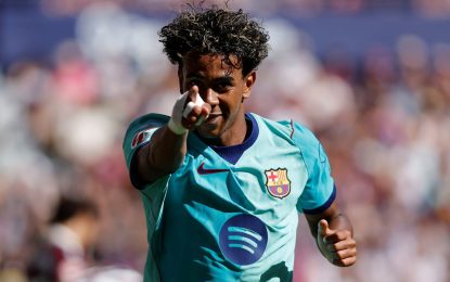 Lamine Yamal no para: otro doblete para el Barcelona, que sufrió ante Levante pero sigue con puntaje perfecto