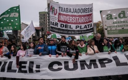 Sin acuerdo por el financiamiento, convocan a una nueva marcha federal universitaria para el 15 de octubre y la UBA hará paros escalonados durante 23 días