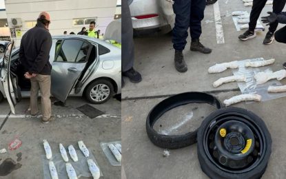 Viajaban desde Brasil a Buenos Aires en tres autos con 40 kilos de MDMA y 10.000 pastillas de éxtasis