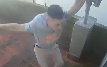 Ladrón de cables se fracturó la espalda al tirarse de un tercer piso en Mar del Plata