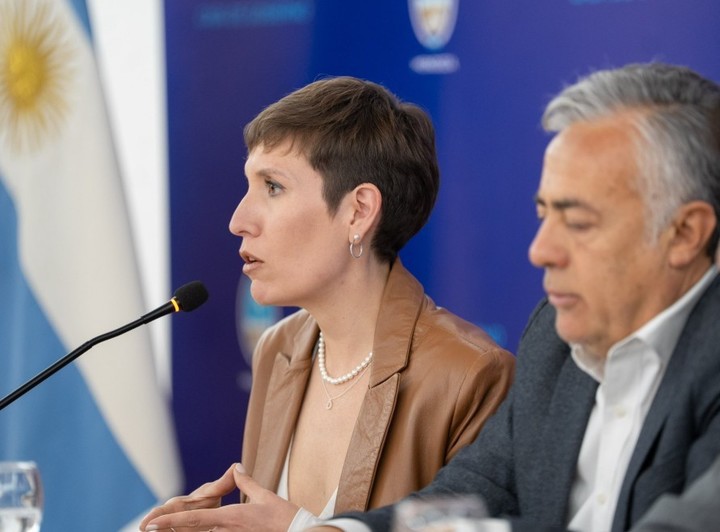 Jimena Latorre, ministra de Energía y Ambiente de Mendoza.