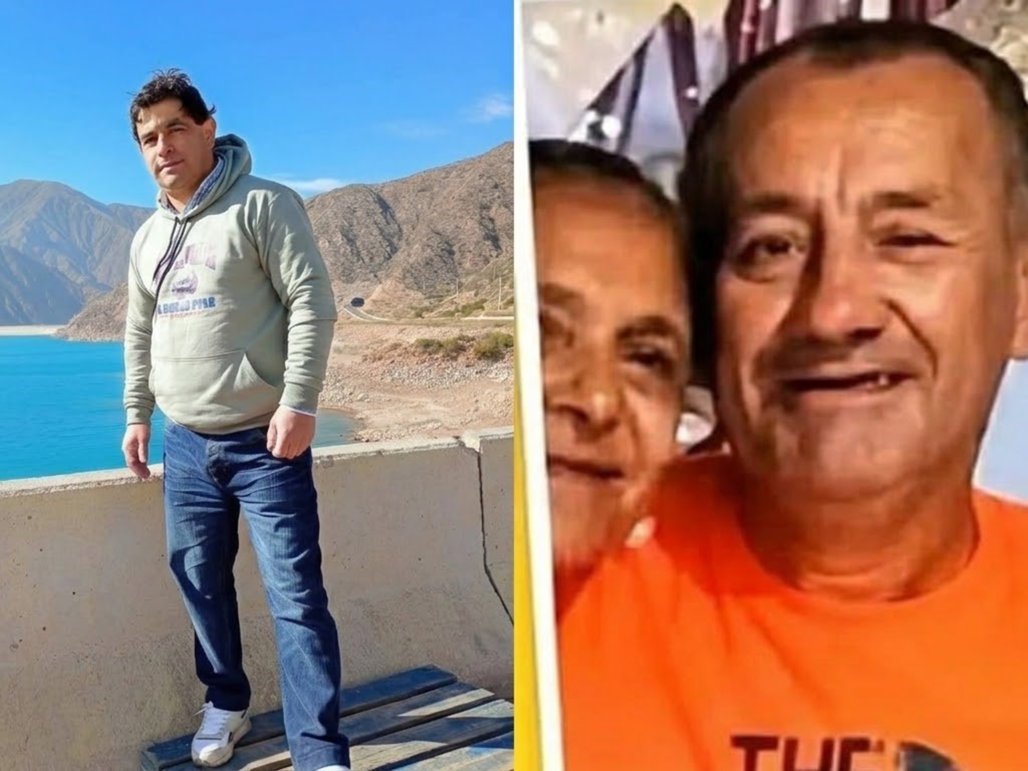 Jorge Ledesma (55) y José Tatú Salazar (49)