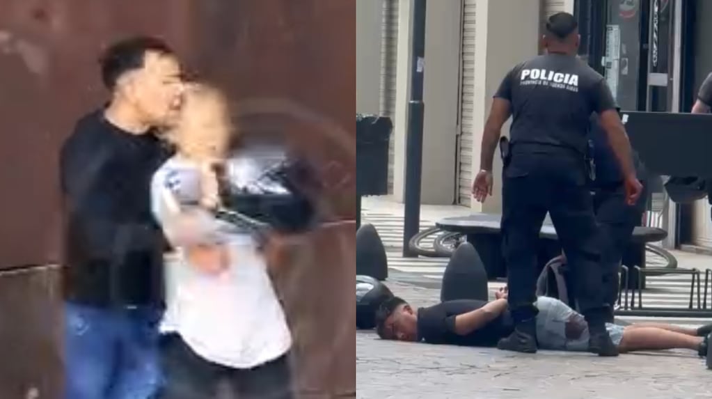 El operativo policial tras el asalto al local de celulares en el centro de Zárate.