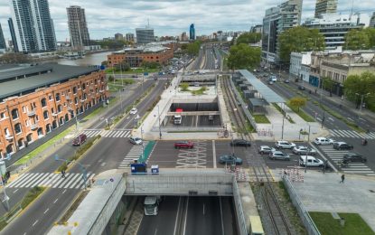 El Paseo del Bajo habilitará el tránsito de autos durante las noches de semana
