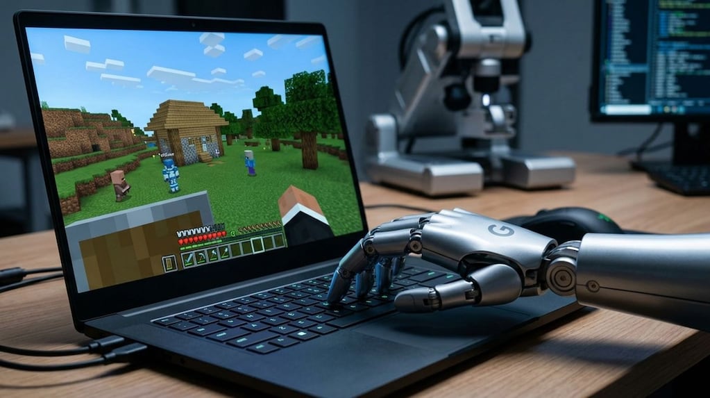 Agentes basados en Gemini jugaron Minecraft y ganaron